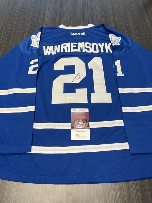 James Van Riemsdyk Signed Toronto Maple Leafs Jersey JSA COA