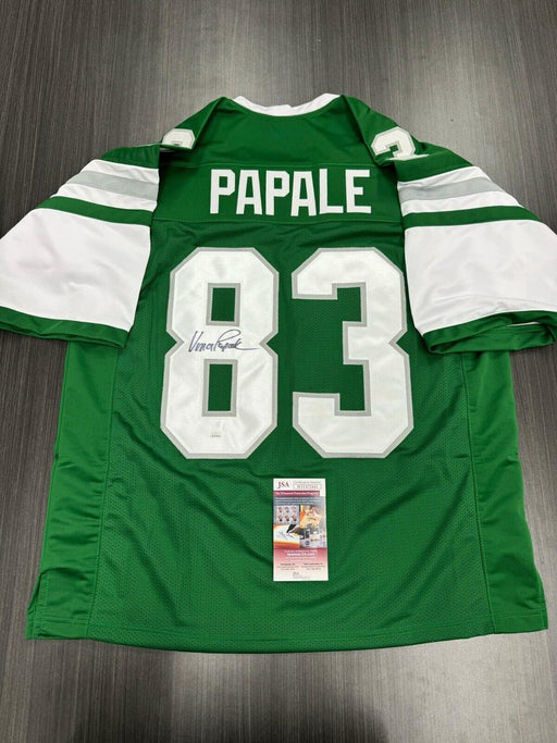 Vince Papale Signed Philadelphia Eagles Custom Jersey JSA COA