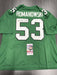 Bill Romanowski Signed New York Jets Custom Jersey JSA COA