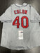 Bartolo Colon Signed Cleveland Guardians Custom Jersey JSA COA