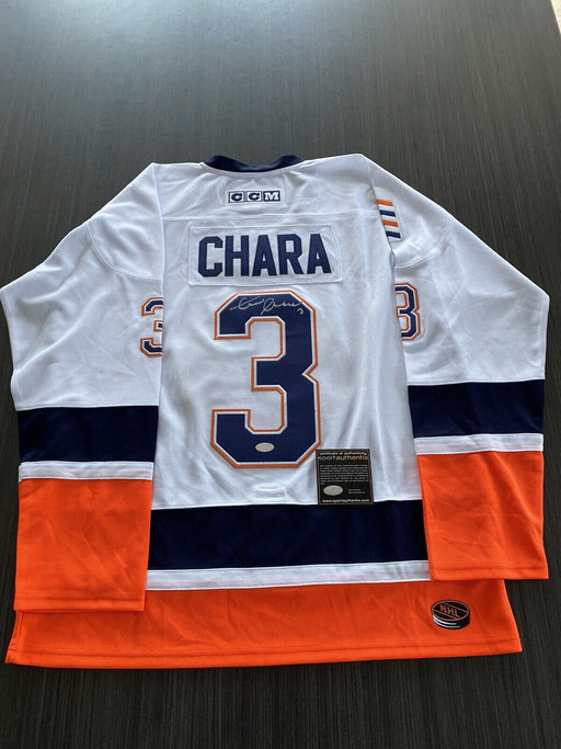 Zdeno Chara Signed New York Islanders Jersey Sport Authentix COA