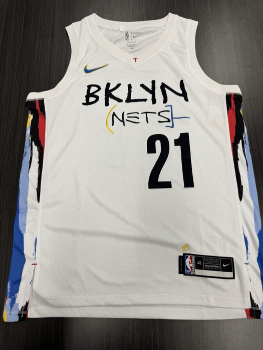 Noah Cloweny Signed Brooklyn Nets Jersey JSA COA