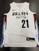 Noah Cloweny Signed Brooklyn Nets Jersey JSA COA