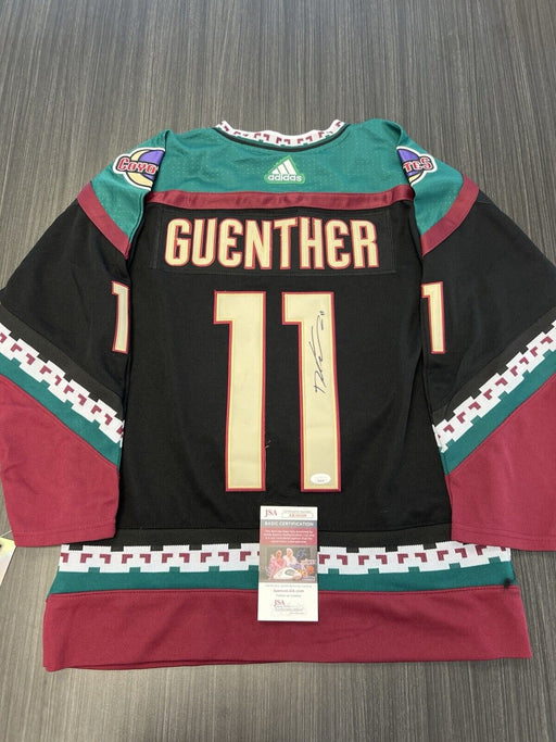 Dylan Guenther Signed Arizona Coyotes Jersey JSA COA