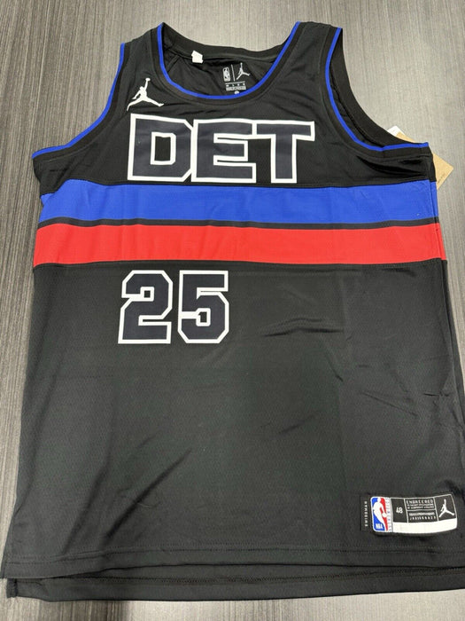 Marcus Sasser Signed Detroit Pistons Jersey JSA COA