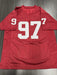 Simeon Rice Signed Arizona Cardinals Custom Jersey Beckett COA