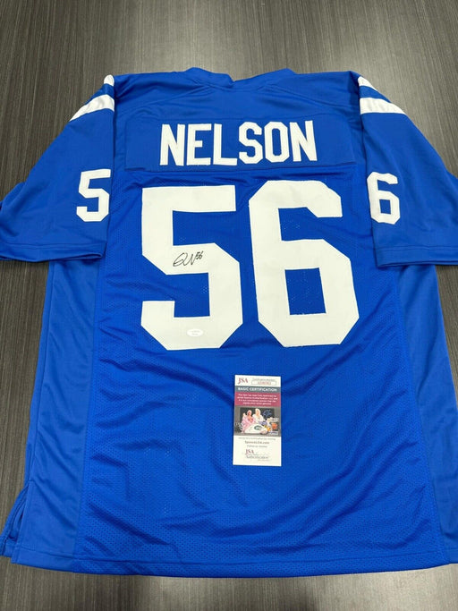 Quenton Nelson Signed Indianapolis Colts Custom Jersey JSA COA