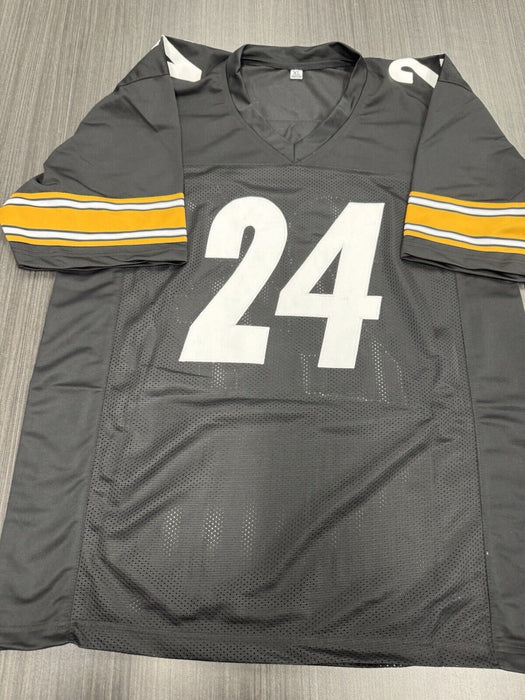 Joey Porter Jr Signed Pittsburgh Steeler Custom Jersey JSA COA