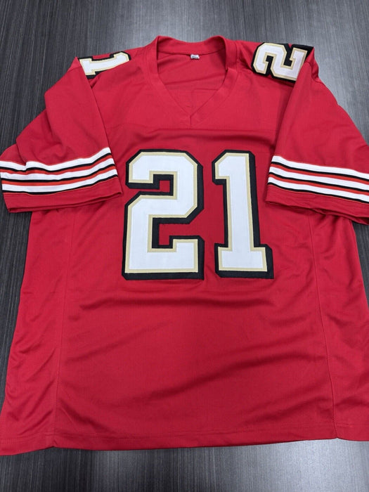 Frank Gore Signed San Francisco 49ers Custom Jersey JSA COA