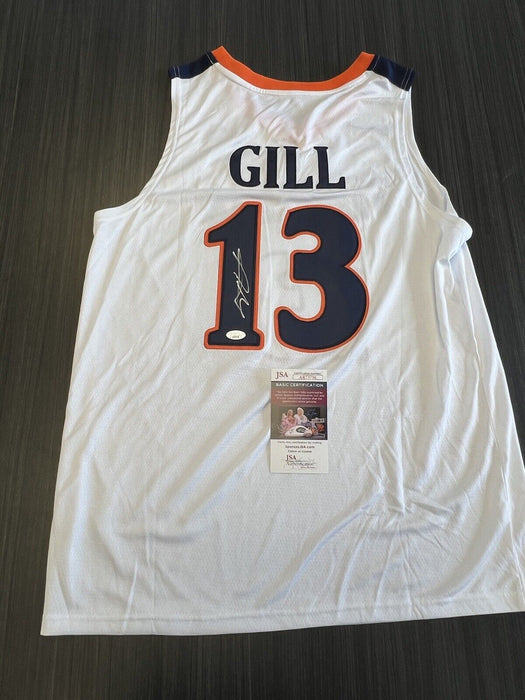 Anthony Gill Signed  Virginia Cavaliers Jersey JSA COA