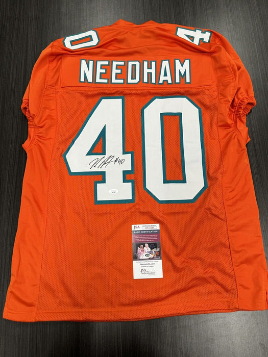 Nik Needham Signed Miami Dolphins Jersey JSA COA