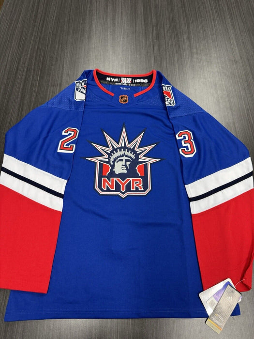 Adam Fox Signed New York Rangers Jersey JSA COA