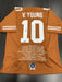 Vince Young Signed Texas Longhorns Custom Jersey Beckett COA