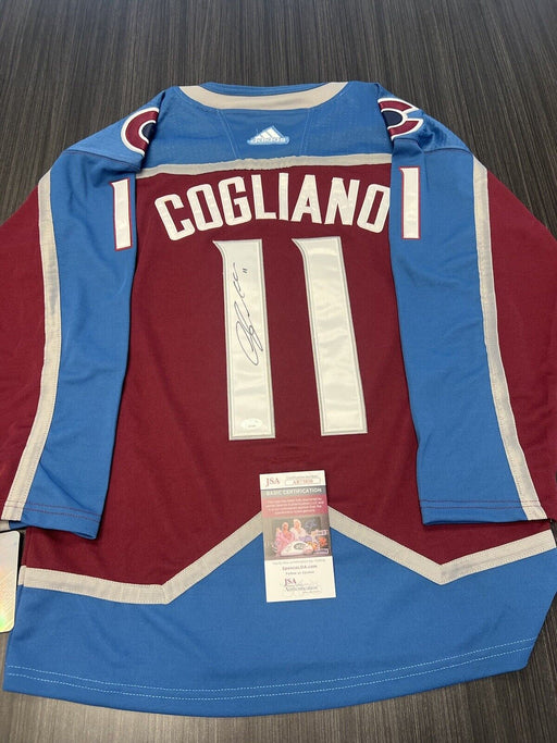 Andrew Cogliano Signed Colorado Avalanche Jersey JSA COA