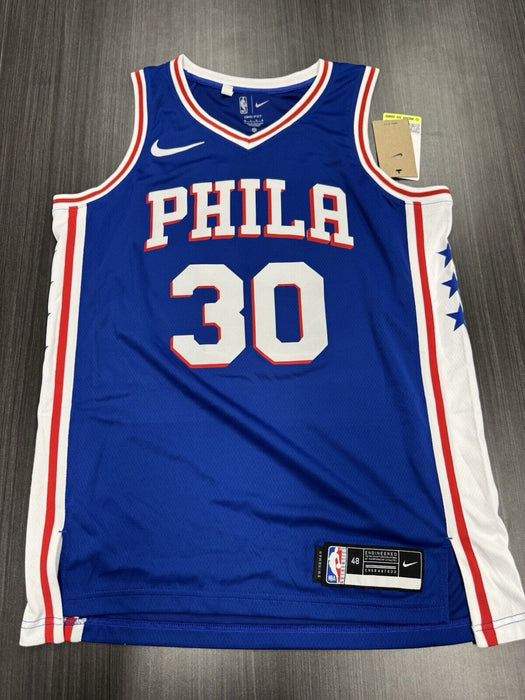 Adem Bona Signed Philadelphia 76ers Custom Jersey JSA COA