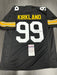 Levon Kirkland Signed Pittsburgh Steelers Custom Jersey JSA COA