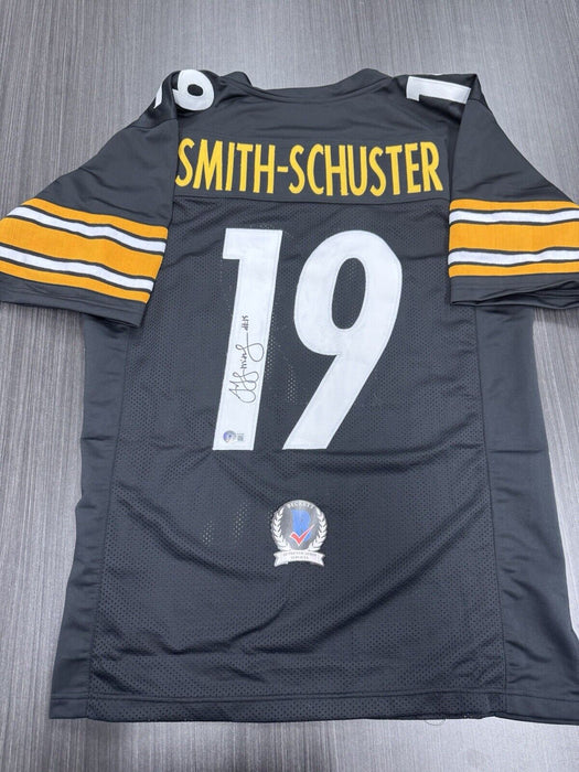 Juju Smith Schuster Signed Pittsburgh Steelers Custom Jersey Beckett COA