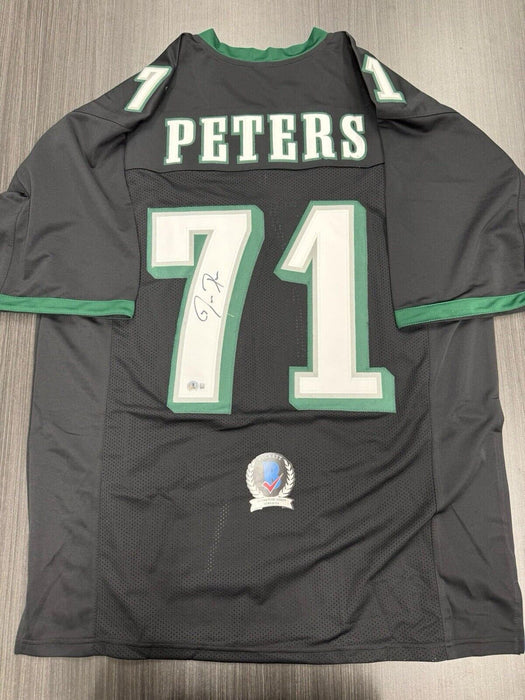 Jason Peters Signed Philadelphia Eagles Custom Jersey Beckett COA