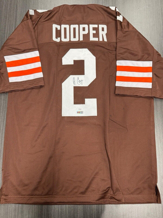 Amari Cooper Signed Cleveland Browns Custom Jersey JSA COA