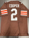 Amari Cooper Signed Cleveland Browns Custom Jersey JSA COA