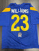 Kyren Williams Signed Los Angeles Rams Custom Jersey Beckett COA