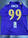 Odafe Oweh Signed Baltimore Ravens Custom Jersey JSA COA