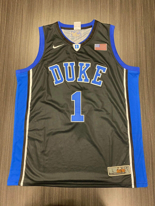 Vernon Carey Jr. Signed Duke Blue Devils Jersey JSA COA