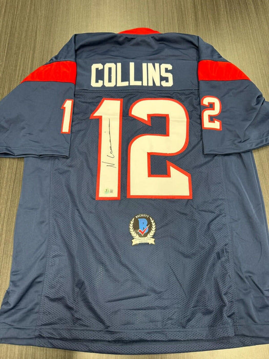 Nico Collins Signed Houston Texans Custom Jersey Beckett COA