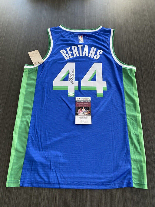 Davis Bertans Signed Dallas Mavericks Jersey JSA COA