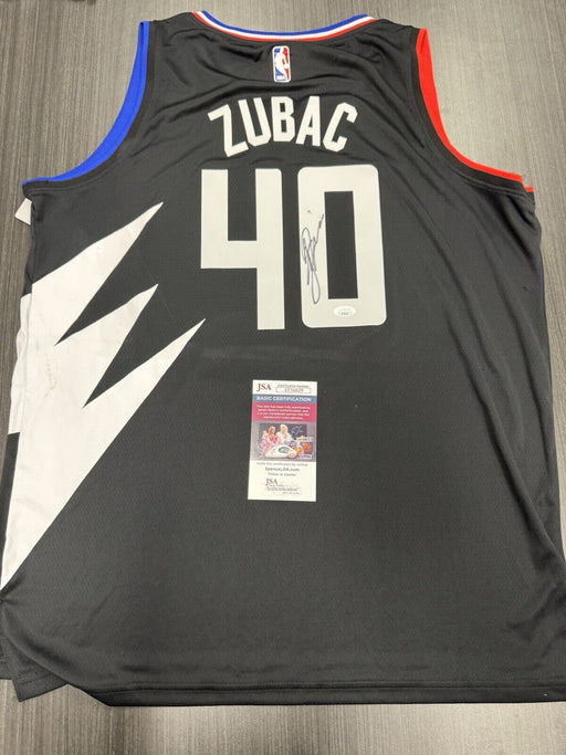 Ivica Zubac Signed Los Angeles Clippers Jersey JSA COA