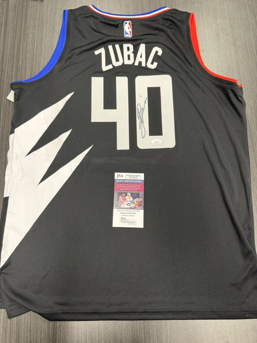 Ivica Zubac Signed Los Angeles Clippers Jersey JSA COA