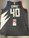 Ivica Zubac Signed Los Angeles Clippers Jersey JSA COA