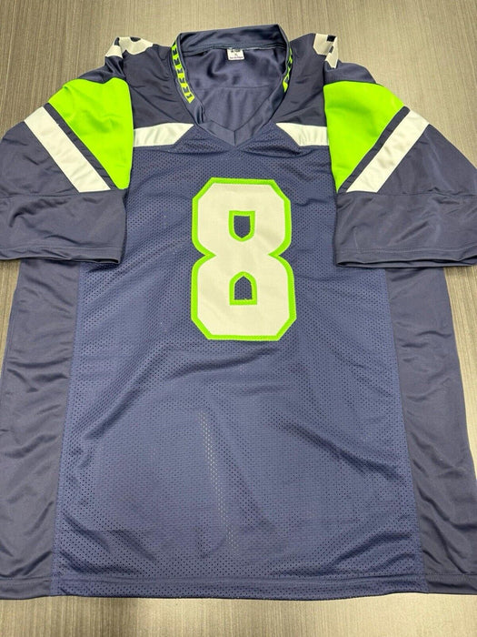 Matt Hasselbeck Signed Seattle Seahawks Custom Jersey Beckett COA