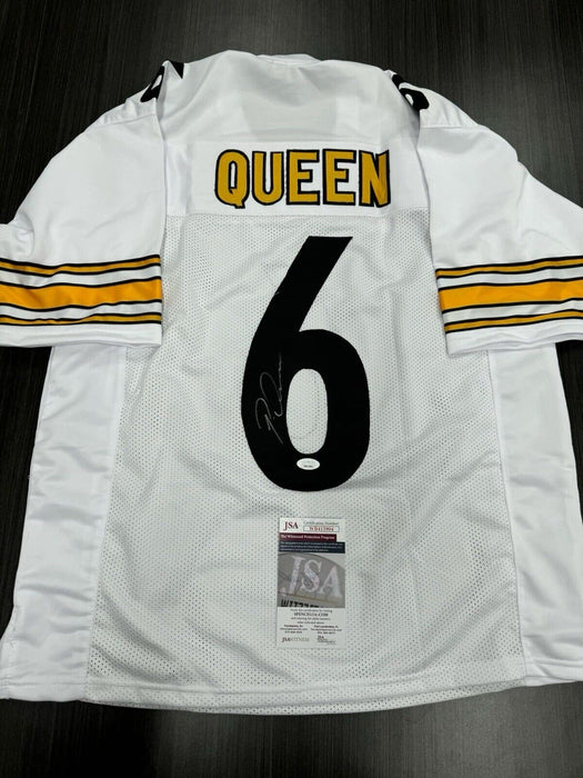 Patrick Queen Signed Pittsburgh Steelers Custom Jersey JSA COA