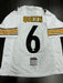 Patrick Queen Signed Pittsburgh Steelers Custom Jersey JSA COA