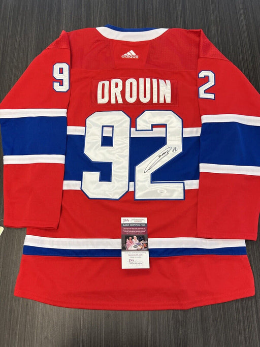 Jonathan Drouin Signed Montreal Canadiens Jersey JSA COA