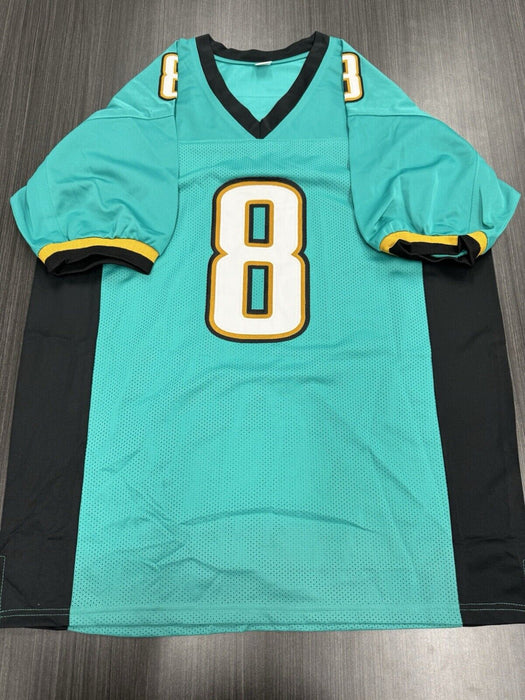 Mark Brunell Signed Jacksonville Jaguars Custom Jersey Beckett COA