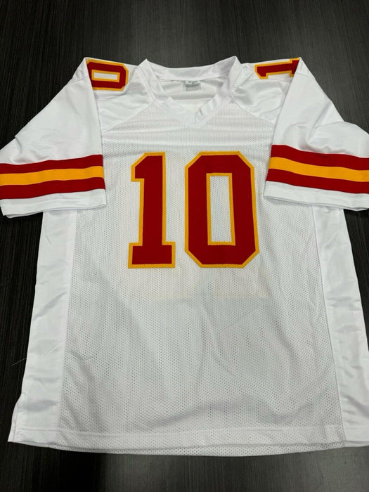 Isiah Pacheco Signed Kansas City Chiefs Custom Jersey JSA COA