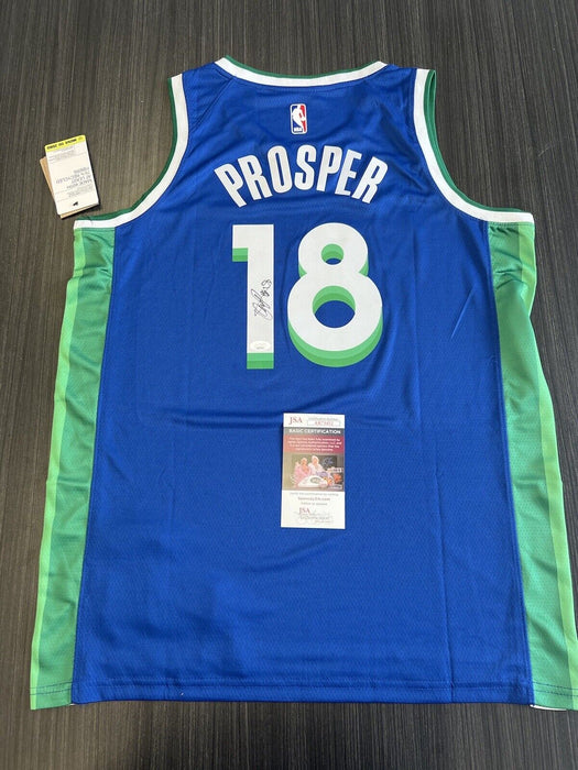 Olivier Prosper Signed Dallas Mavericks Jersey JSA COA