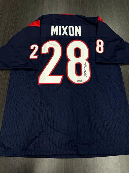 Joe Mixon Signed Houston Texans Custom Jersey JSA COA