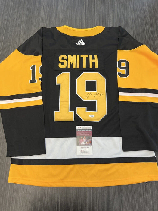 Reilly Smith Signed Pittsburgh Penguins Jersey JSA COA