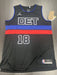 Tosan Evbuomwan Signed Detroit Pistons Jersey JSA COA