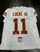 PJ Locke Signed Texas Longhorns Custom Jersey JSA COA