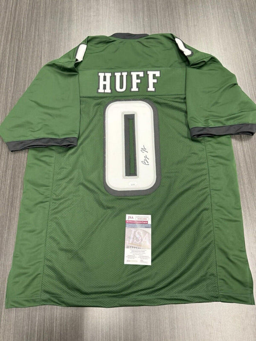 Bryce Huff Signed Philadelphia Eagles Custom Jersey JSA COA