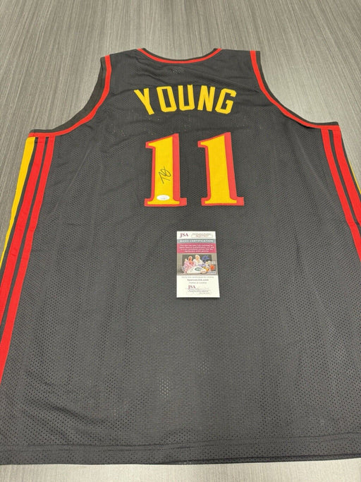 Trae Young Signed Atlanta Hawks Jersey JSA COA