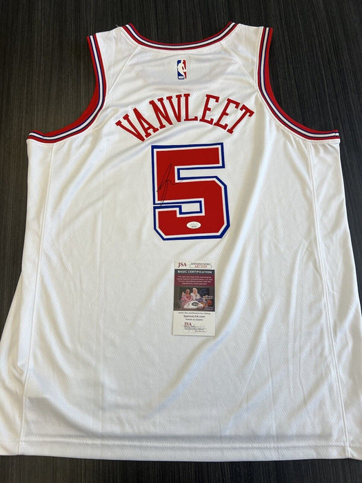 Fred Vanvleet Signed Houston Rockets Jersey JSA COA