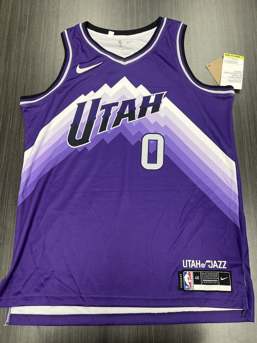 Taylor Hendricks Signed Utah Jazz Jersey JSA COA