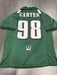 Jalen Carter Signed Philadelphia Eagles Custom Jersey Beckett COA