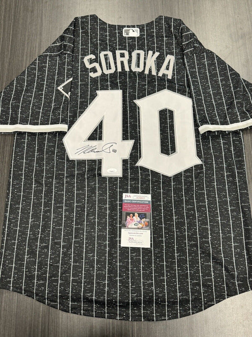 Mike Soroka Signed Chicago White Sox Jersey JSA COA