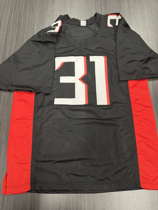 Justin Simmons Signed Atlanta Falcons Custom Jersey PIA COA